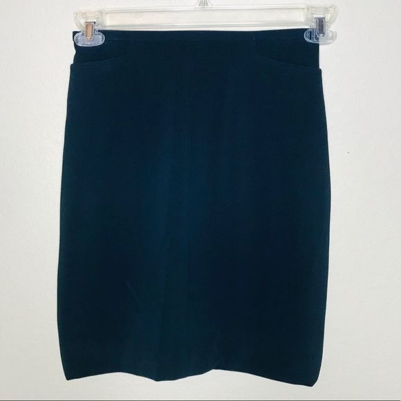 Liz Claiborne Navy Pencil Skirt 4P - Picture 1 of 6